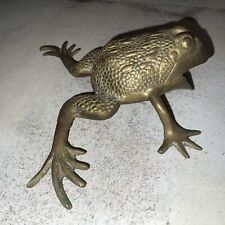 Vintage brass frog for sale  Neosho