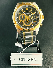 Citizen Sports cronógrafo data mostrador preto AN8044-53E comprar usado  Enviando para Brazil