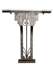 art deco wall table mounted for sale  Chicago