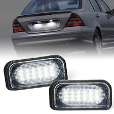 Usado, 2 piezas de luces LED con matrícula de licencia para Mercedes Benz W203 R230 A209 CLK W209 segunda mano  Embacar hacia Argentina