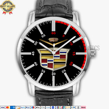 Relógio de pulso masculino Cadillac Escalade grande logotipo CDL11 quartzo aço inoxidável comprar usado  Enviando para Brazil