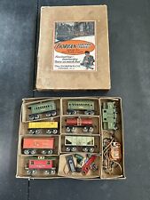 Vintage 1930s Pre War Dorfan Electric Train Set Engine 51 Box O-Gauge 7 Cars Lot for sale  Shipping to South Africa