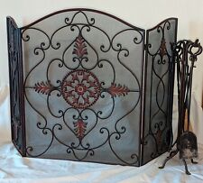 Panel fireplace screen for sale  Stillwater