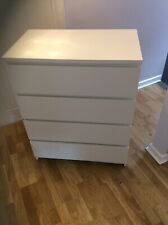 IKEA Malm White Chest of Drawers - CS W66 for sale  SUTTON