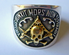 Masonic skull ring for sale  WIRRAL
