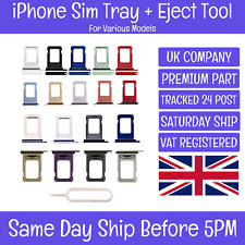 Usado, Suporte para bandeja para cartão SIM slot iPhone X XS XS XR 11 12 13 14 Pro Max Mini Plus + ferramenta comprar usado  Enviando para Brazil