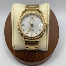 Invicta Angel relógio feminino 35mm cristal transparente ostra tom dourado modelo 27446-FUNCIONA comprar usado  Enviando para Brazil