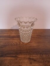 Vase transparent vintage d'occasion  Dun-sur-Meuse