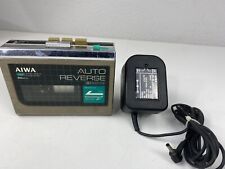 Walkman reprodutor de cassete estéreo Aiwa HS-P04 com adaptador comprar usado  Enviando para Brazil