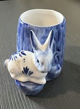 Delft blue bunny for sale  Salt Lake City