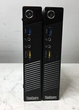 Lot of (2) Lenovo ThinkCentre M93p Tiny PC Core i5-4570T 2.90GHz 4GB RAM No HDD for sale  Glen Burnie