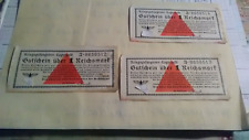 Billet ticket allemand d'occasion  Legé