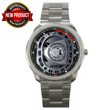 Usado, Relógios de pulso masculinos de aço inoxidável com motor rotativo Mazda RX8 estilo edição limitada comprar usado  Enviando para Brazil