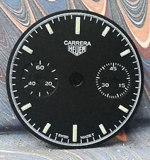 Relógio vintage Valjoux 92 mostrador preto cronógrafo comprar usado  Enviando para Brazil