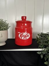 red biscuit barrel for sale  Shipping to Ireland