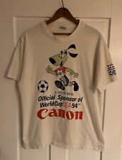 Camiseta Vintage Copa do Mundo de 1994 EUA, Canon, Ponto Único, Fabricada nos EUA comprar usado  Enviando para Brazil