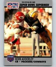 Herb Adderley 1990 Pro Set Super Bowl 160 #100 (BOX 44) ID:17887 for sale  Shipping to South Africa