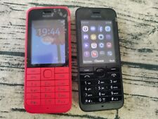 Celular Nokia 220 funcionando muito bem preto/azul, duplo/único desbloqueado comprar usado  Enviando para Brazil