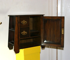 Antique Wooden Oak Smokers Cabinet for sale  Shipping to South Africa
