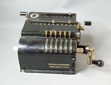 Antigua máquina de agregar calculadora de molinetes alemana Brunsviga modelo 10 segunda mano  Embacar hacia Argentina