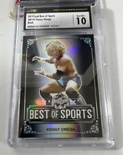 kenny omega 2019 leaf best of sport preto 10/15 m-07 csg 10 aew comprar usado  Enviando para Brazil