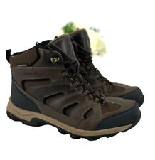 Used, Eddie Bauer Fairmont Brown Leather Waterproof Trail Hiking Boots Mens Sz 11 Shoe for sale  Shipping to South Africa