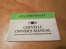 Vintage 1974 chevrolet for sale  Cornell