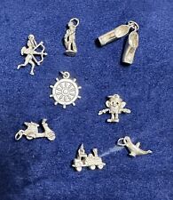 Assorted silver charms for sale  LEIGHTON BUZZARD