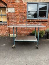 Vintage industrial wheeled for sale  CHURCH STRETTON