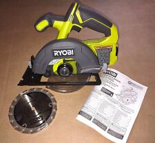 RYOBI 18V CORDLESS 5 1/2" (5.5) CIRCULAR SAW PCL500 WITH BLADE NEW TOOL 18 VOLT, used for sale  Shipping to South Africa