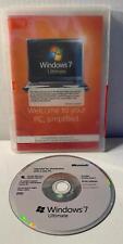 MS Microsoft Windows 7 Ultimate 64 bits x64 DVD edición completa con clave segunda mano  Embacar hacia Argentina