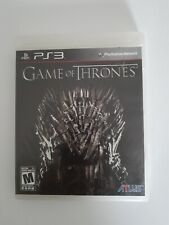 Playstation 3 Game of Thrones No Manual  2013 Atllis for sale  Shipping to South Africa