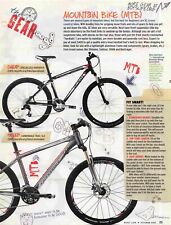 Bicicleta de montaña Speciazed Cannondale Trail Sl4 Y2K 2000S anuncio impreso de colección 8X11 segunda mano  Embacar hacia Argentina
