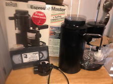 Máquina de cappuccino Braun Espresso Master modelo 3062 nova caixa aberta comprar usado  Enviando para Brazil