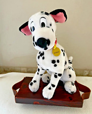 Vintage Disney Pongo 101 Dalmations 15" Plush Sitting Up Collar Medallion for sale  Shipping to South Africa