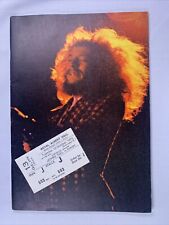 Jethro tull programme for sale  PRESTON