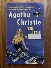 Publicaciones de bolsillo vintage raras de Horwitz de Agatha Christie: Ten Little N***** segunda mano  Embacar hacia Argentina
