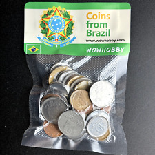 Lote de colección de monedas brasileñas, 45 monedas aleatorias de Brasil, colección de monedas, usado segunda mano  Embacar hacia Argentina