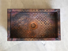 Rectangle rustic copper for sale  Shipping to Ireland