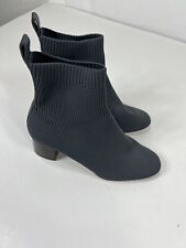 New EVERLANE The Glove Ankle Boot in ReKnit® Size 6.5 Dark Gray for sale  Shipping to South Africa