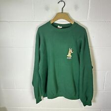 Vintage Scooby Doo Sweatshirt Mens Extra Large Green Wacky Races Cartoon Network for sale  Shipping to South Africa