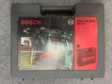 BOSCH Corded Hammer Drill PSB 600 RPE 600W 240V with Carry case Torque settings for sale  Shipping to South Africa