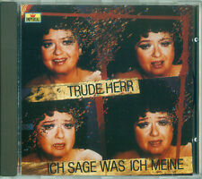 TRUDE HERR – Ich Sage Was Ich Meine CD 1987 EMI Electrola MINT! RARE! na sprzedaż  PL