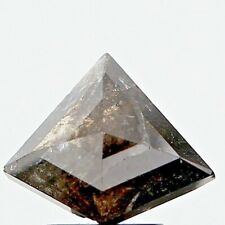Large Natural Rustic Diamond 1.91TCW Salt & Shiny Pepper Kite Step Cut for sale  Shipping to South Africa