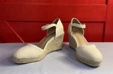 Target Brand A New Day Wedge Olivia  cream colored heels size 9.5 for sale  Shipping to South Africa