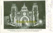 s/w AK Berlin; Plac Paryski, Brama Honorowa dla cesarza Franciszka Józefa, 1900 na sprzedaż  Wysyłka do Poland
