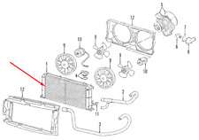 VOLKSWAGEN TRANSPORTER T4 Cooling Radiator 7D0121253A 2.8 Petrol NEW GENUINE comprar usado  Enviando para Brazil