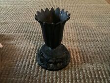 OLD CAST IRON HOLDER - Flowers, Candle ???, used for sale  Shipping to South Africa