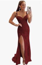 red prom formal gown for sale  Charlestown