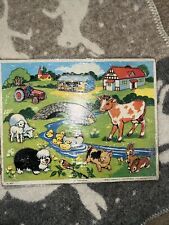 Country scene wooden for sale  LANCING
